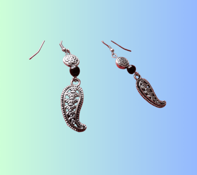A Boucles d’Oreille Celtiques Eventail