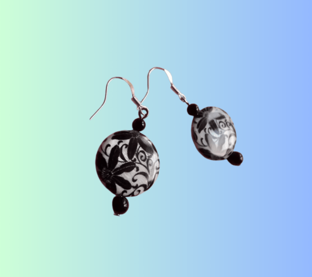 A Boucles d'Oreille Nuits Fleuries