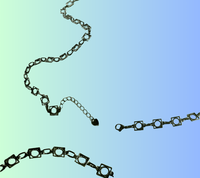 C Collier Choker Graphique