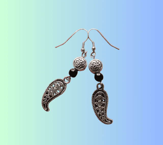 A Boucles d’Oreille Celtiques Eventail