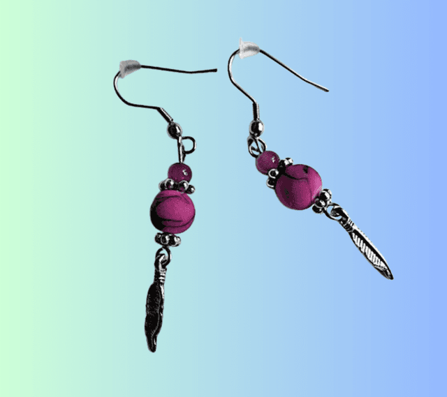 A Boucles d&#039;Oreille La Vie en Rose